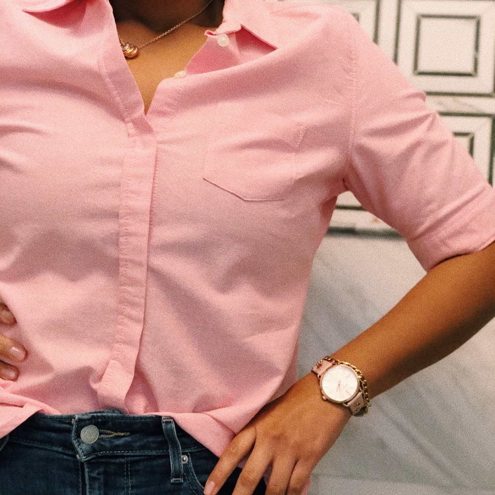 Pink Casual Shirt